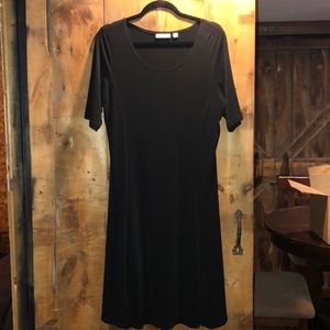 Susan Graver Black half sleeve dress